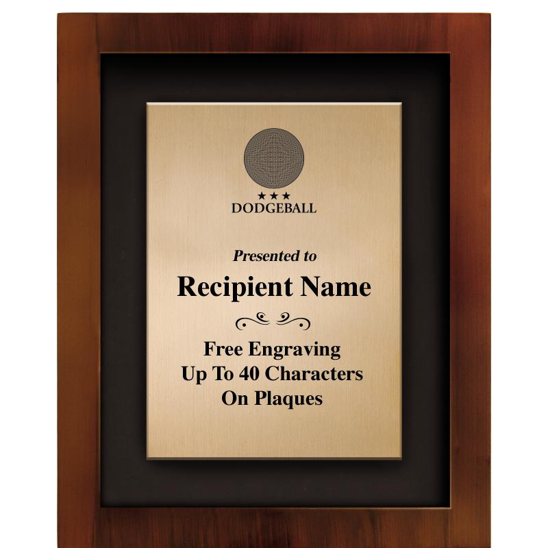 8.5"x10.5"COLOR PRNTD SHDW PLQ