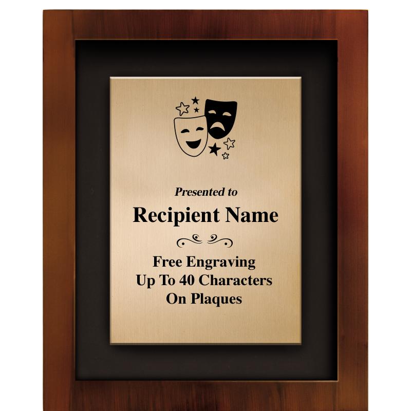 8.5"x10.5"COLOR PRNTD SHDW PLQ