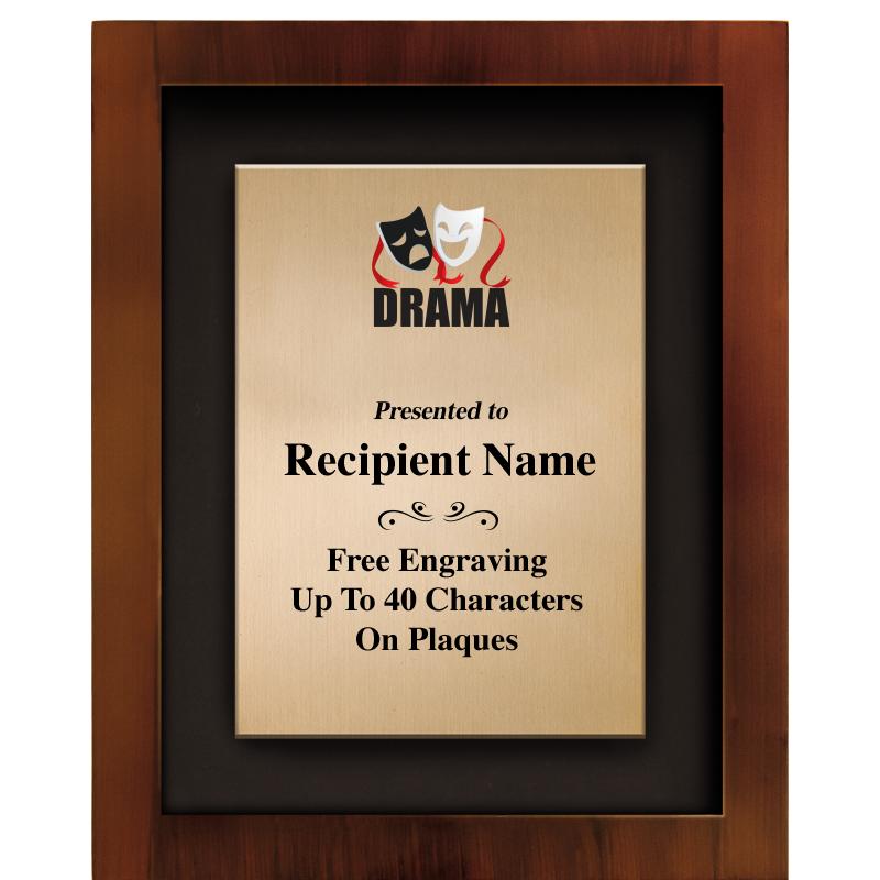 8.5"x10.5"COLOR PRNTD SHDW PLQ