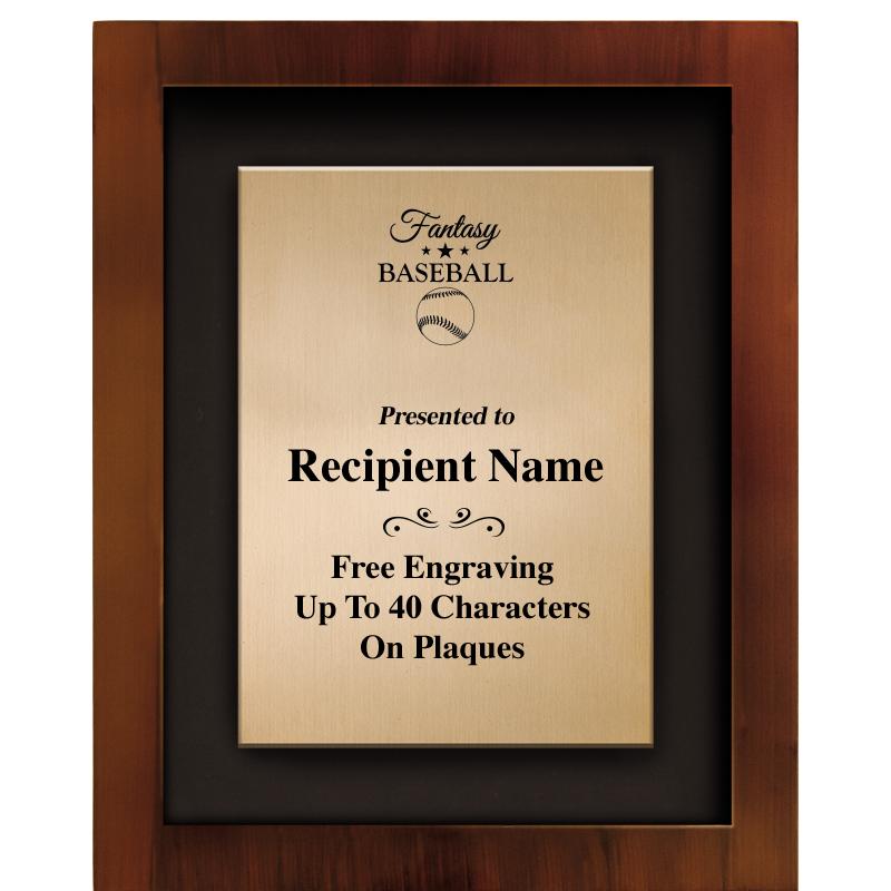 8.5"x10.5"COLOR PRNTD SHDW PLQ