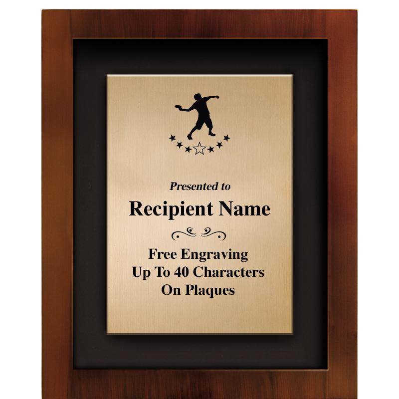 8.5"x10.5"COLOR PRNTD SHDW PLQ