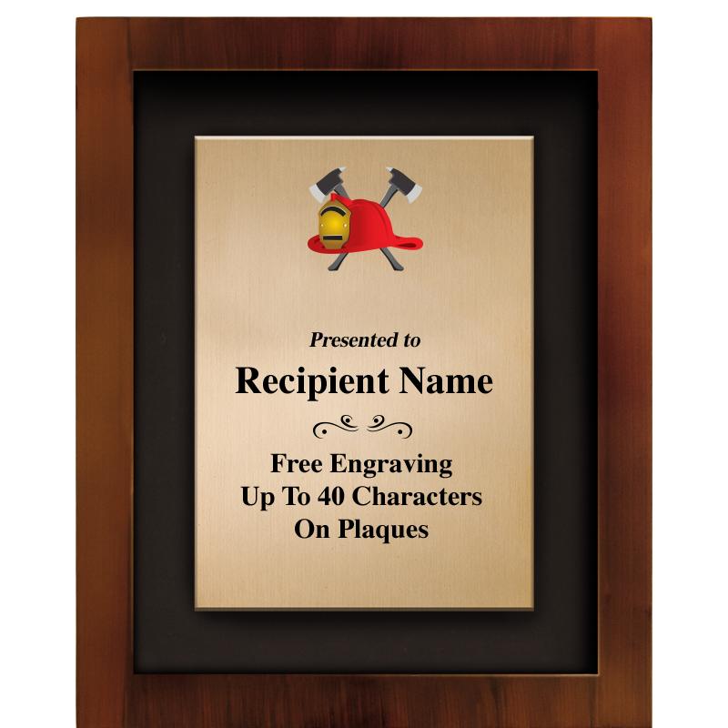 8.5"x10.5"COLOR PRNTD SHDW PLQ