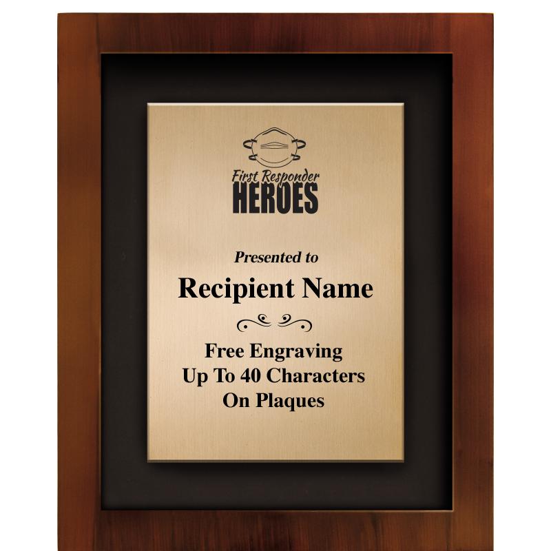 8.5"x10.5"COLOR PRNTD SHDW PLQ