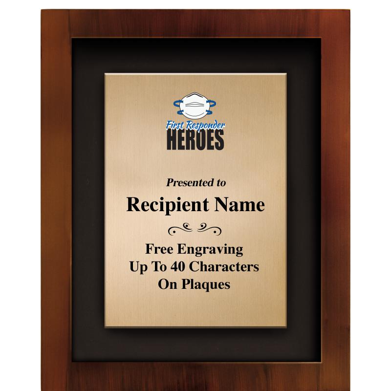 8.5"x10.5"COLOR PRNTD SHDW PLQ