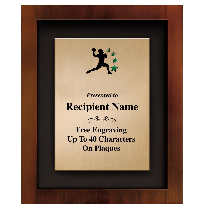 8.5"x10.5"COLOR PRNTD SHDW PLQ