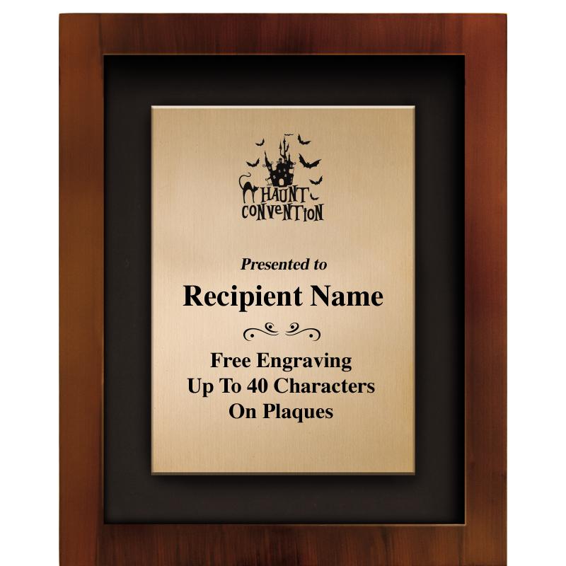 8.5"x10.5"COLOR PRNTD SHDW PLQ