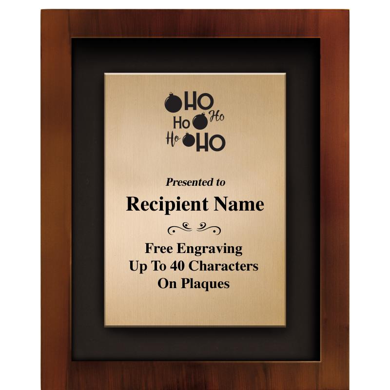 8.5"x10.5"COLOR PRNTD SHDW PLQ