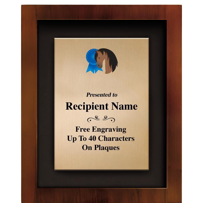 8.5"x10.5"COLOR PRNTD SHDW PLQ