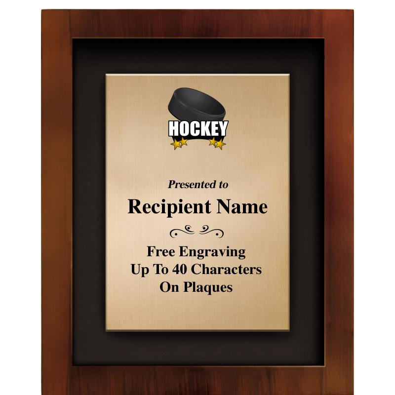 8.5"x10.5"COLOR PRNTD SHDW PLQ