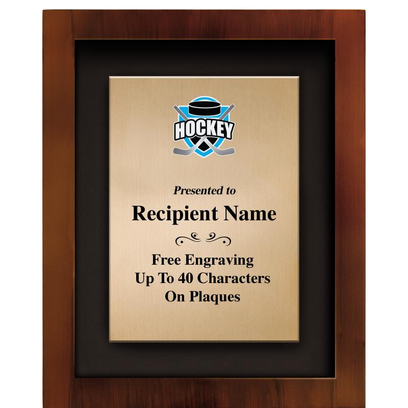 8.5"x10.5"COLOR PRNTD SHDW PLQ