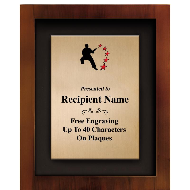 8.5"x10.5"COLOR PRNTD SHDW PLQ