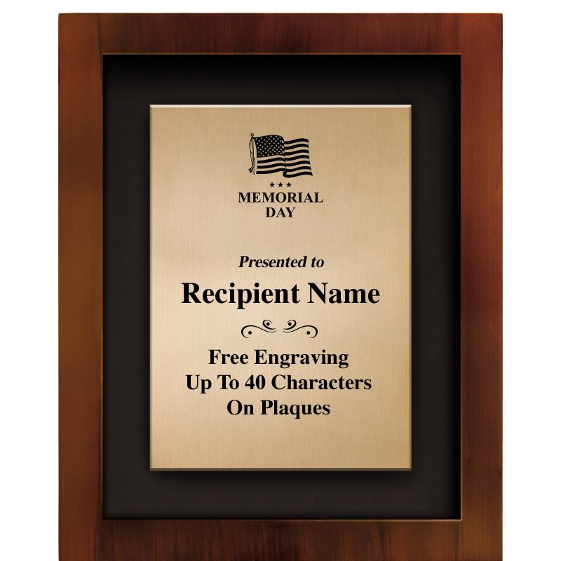 8.5"x10.5"COLOR PRNTD SHDW PLQ