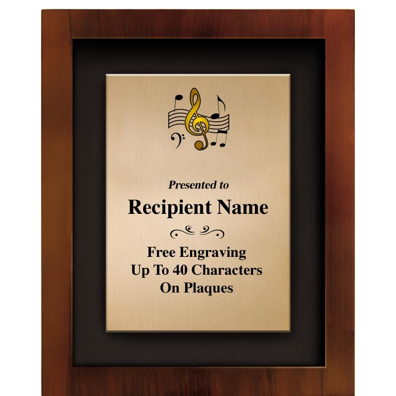 8.5"x10.5"COLOR PRNTD SHDW PLQ