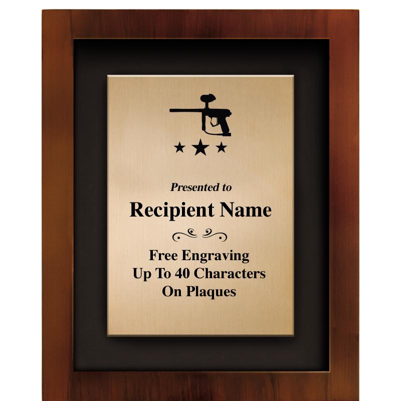 8.5"x10.5"COLOR PRNTD SHDW PLQ