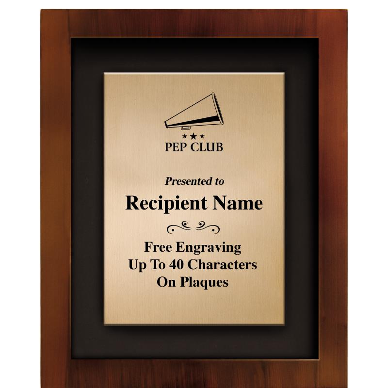 8.5"x10.5"COLOR PRNTD SHDW PLQ