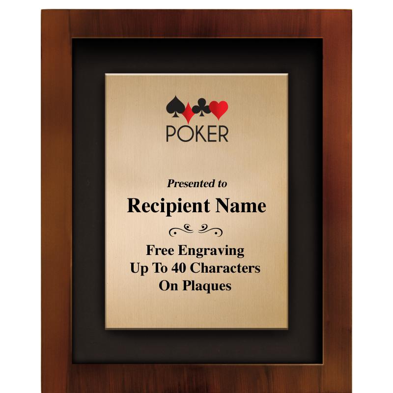 8.5"x10.5"COLOR PRNTD SHDW PLQ