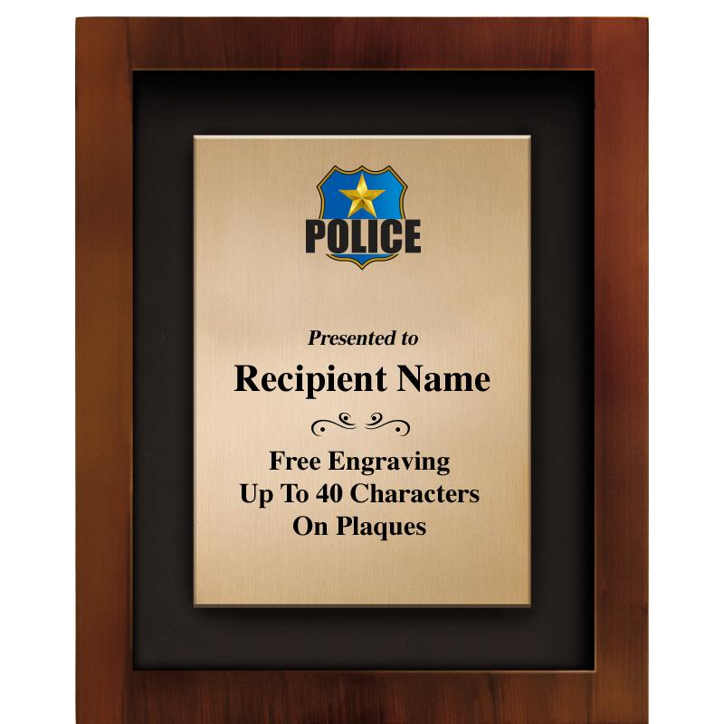 8.5"x10.5"COLOR PRNTD SHDW PLQ