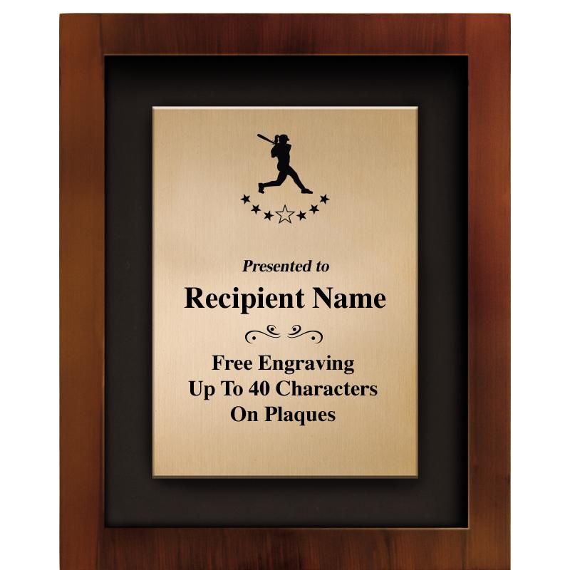 8.5"x10.5"COLOR PRNTD SHDW PLQ