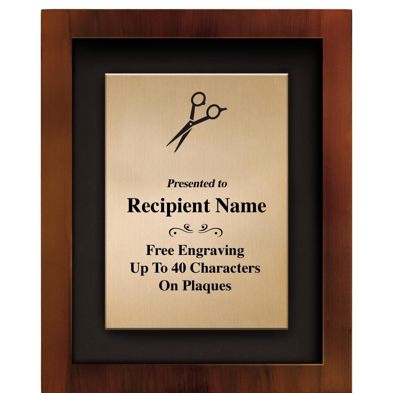 8.5"x10.5"COLOR PRNTD SHDW PLQ