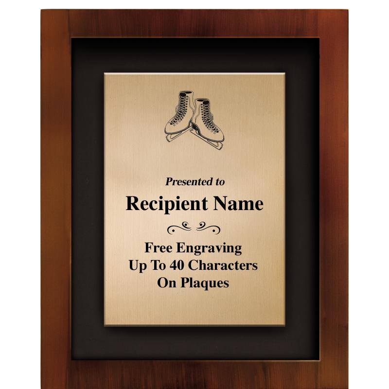 8.5"x10.5"COLOR PRNTD SHDW PLQ