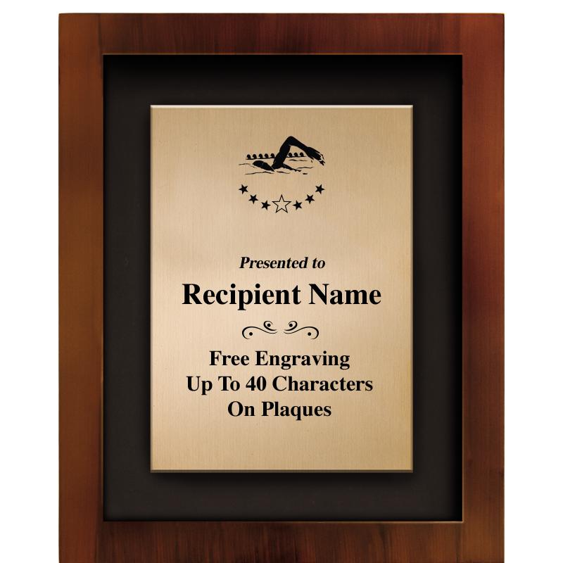 8.5"x10.5"COLOR PRNTD SHDW PLQ