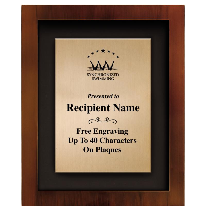 8.5"x10.5"COLOR PRNTD SHDW PLQ