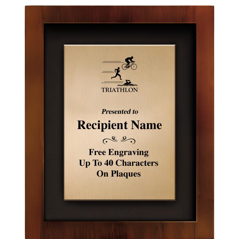 8.5"x10.5"COLOR PRNTD SHDW PLQ