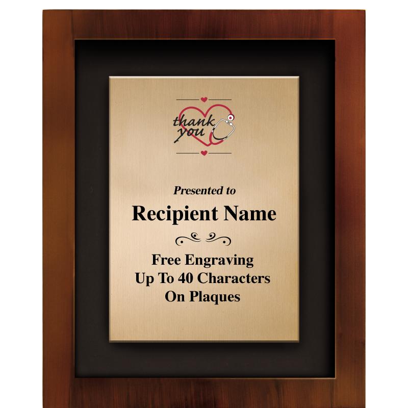 8.5"x10.5"COLOR PRNTD SHDW PLQ