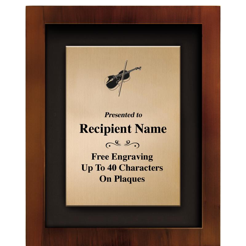 8.5"x10.5"COLOR PRNTD SHDW PLQ