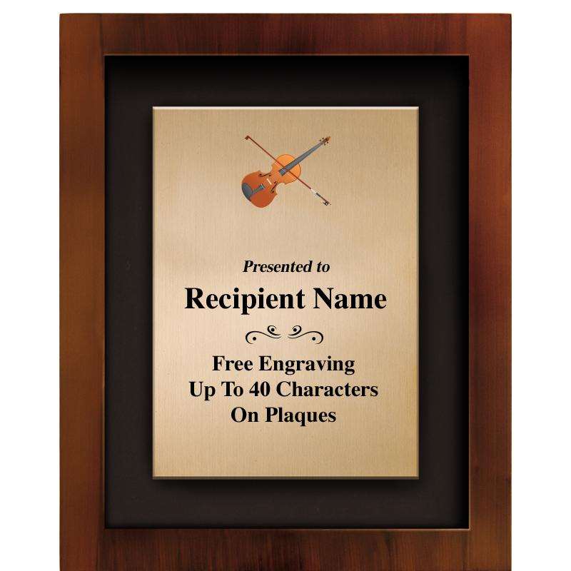 8.5"x10.5"COLOR PRNTD SHDW PLQ