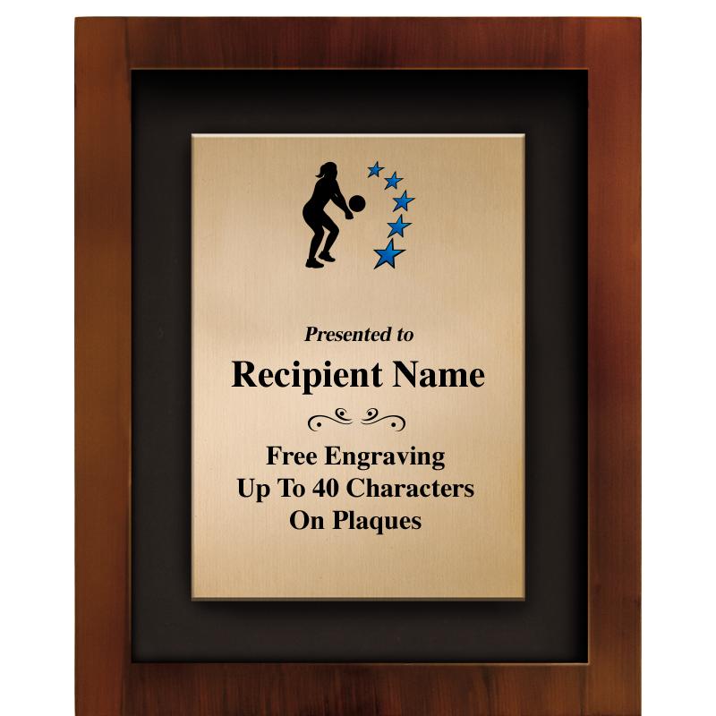 8.5"x10.5"COLOR PRNTD SHDW PLQ