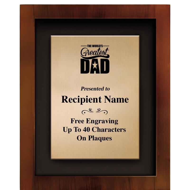 8.5"x10.5"COLOR PRNTD SHDW PLQ