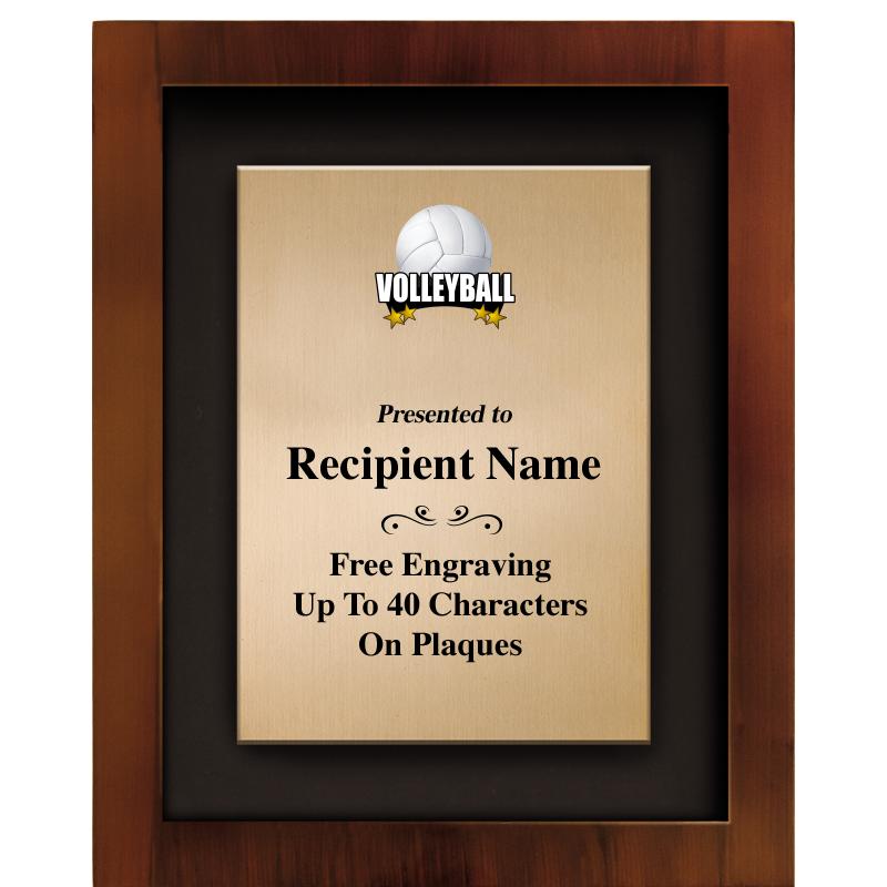 8.5"x10.5"COLOR PRNTD SHDW PLQ