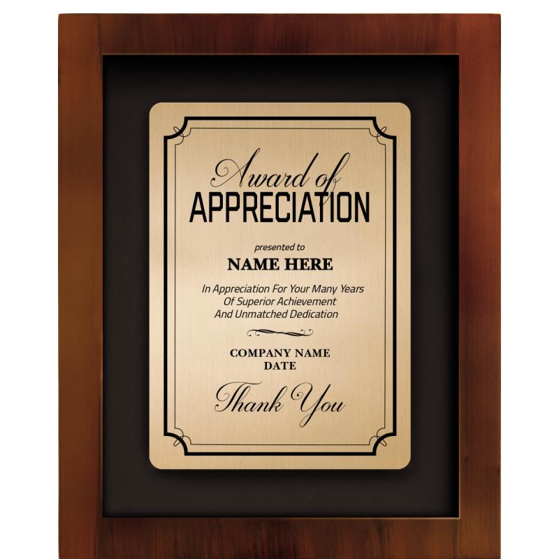 8.5x10.5 SHDW PL APPRECIATION