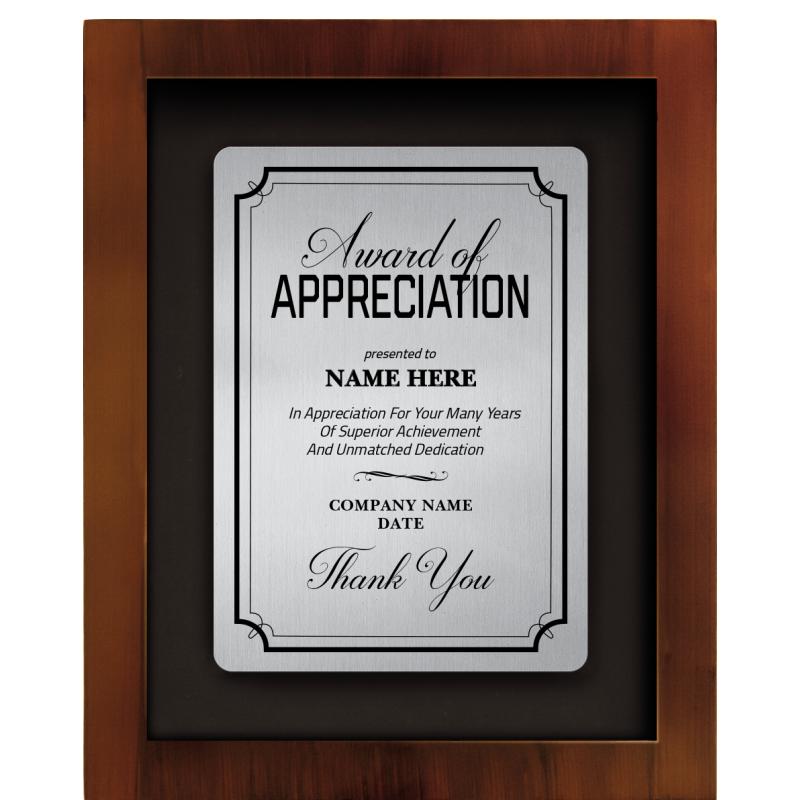 8.5x10.5 SHDW PL APPRECIATION