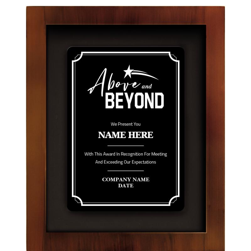 8.5x10.5 SHDW PL ABOVE&BEYOND