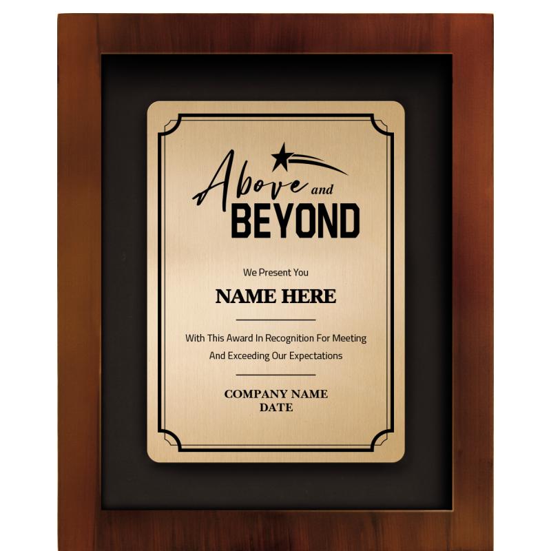 8.5x10.5 SHDW PL ABOVE&BEYOND