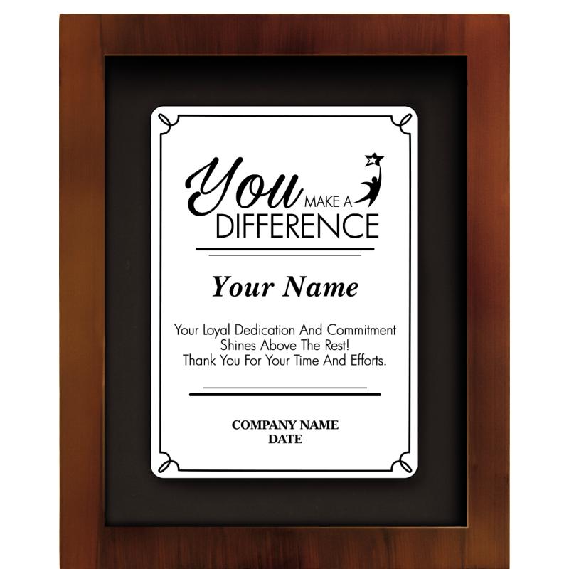 8.5x10.5 SHDW PL YOU MAKE DIFF