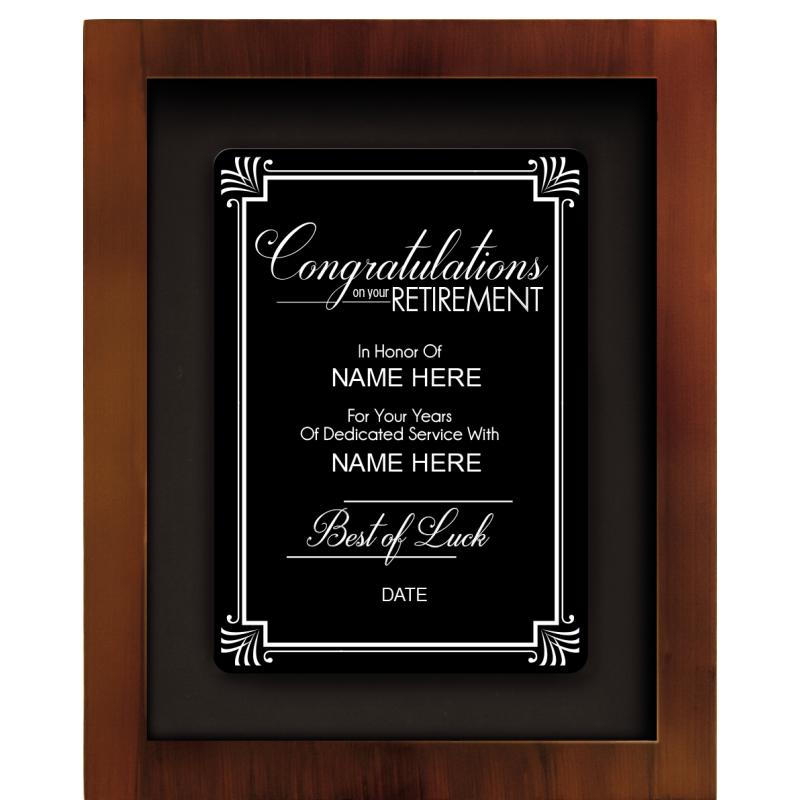 8.5x10.5 SHDW PL RETIREMENT