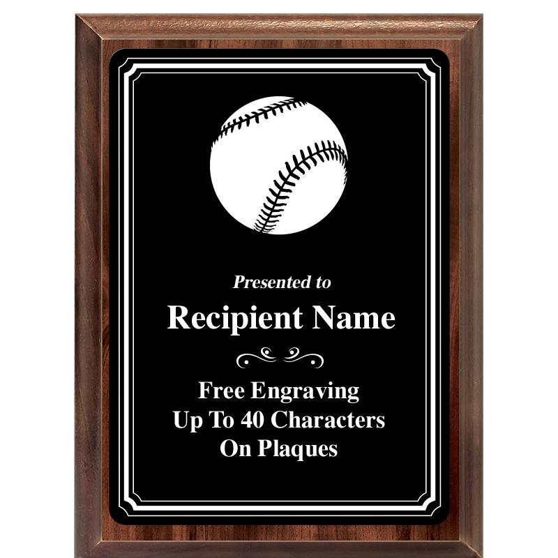 6x8 TRIO BORDER BLACK PLT PLQ