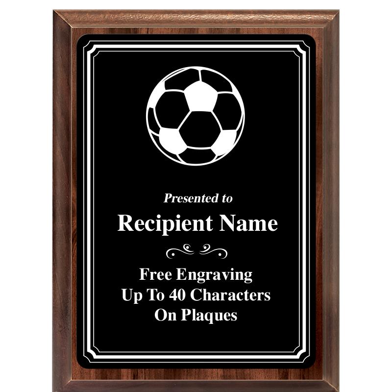 6x8 TRIO BORDER BLACK PLT PLQ