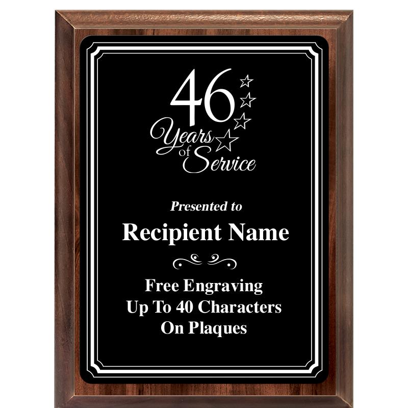 6x8 TRIO BORDER BLACK PLT PLQ