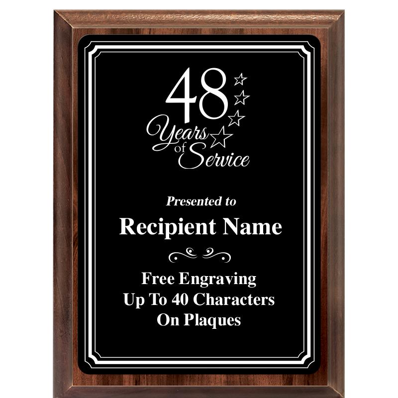 6x8 TRIO BORDER BLACK PLT PLQ