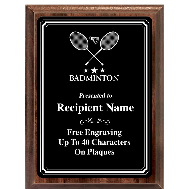 6x8 TRIO BORDER BLACK PLT PLQ