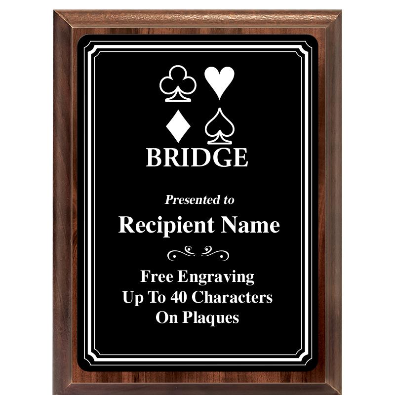 6x8 TRIO BORDER BLACK PLT PLQ