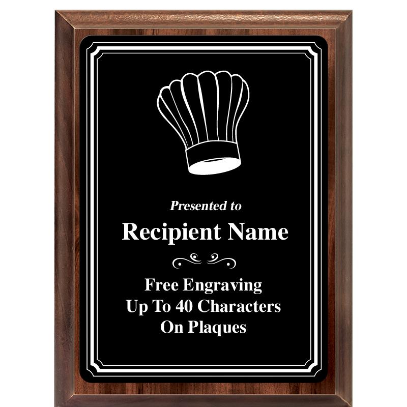 6x8 TRIO BORDER BLACK PLT PLQ