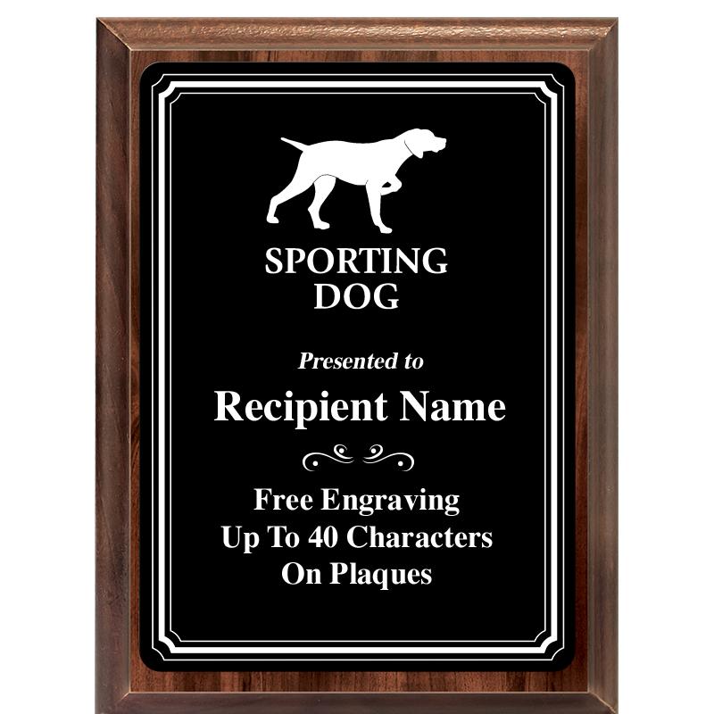 6x8 TRIO BORDER BLACK PLT PLQ