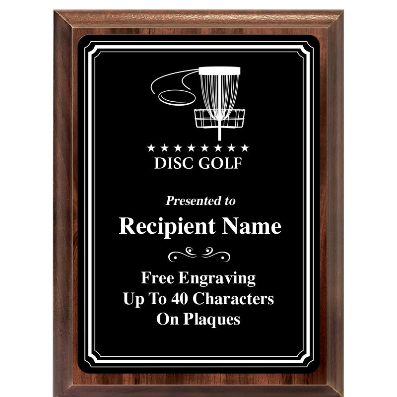 6x8 TRIO BORDER BLACK PLT PLQ