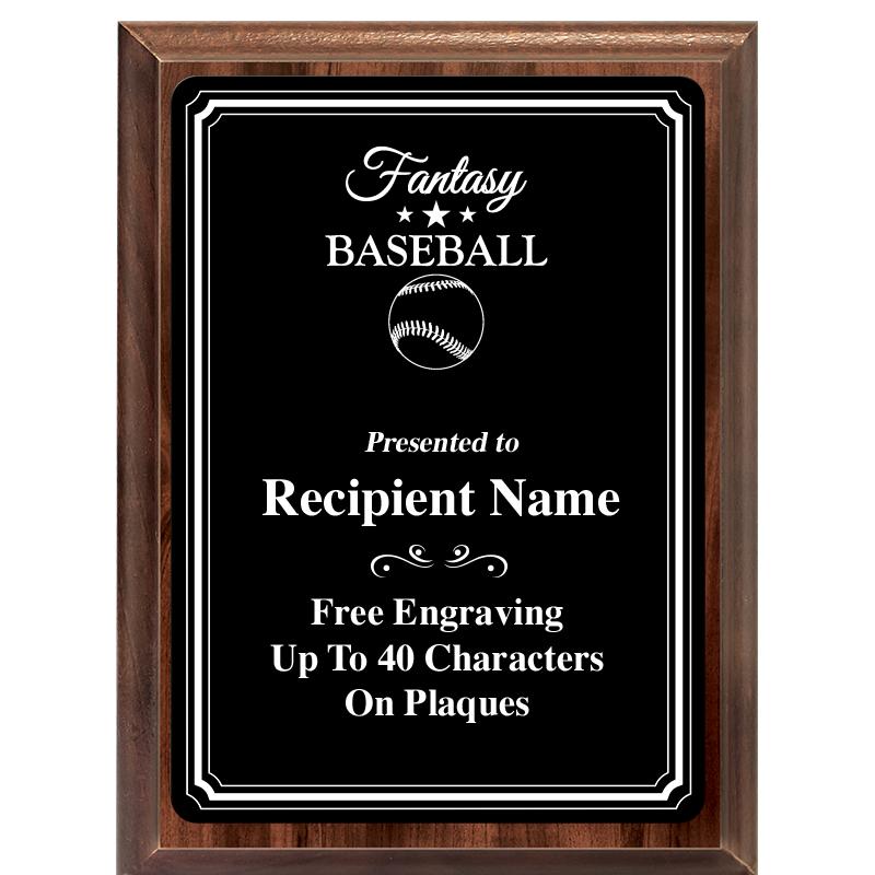 6x8 TRIO BORDER BLACK PLT PLQ