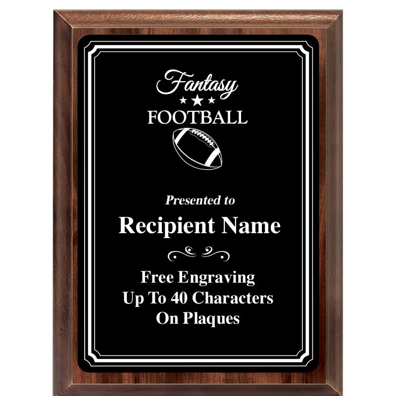 6x8 TRIO BORDER BLACK PLT PLQ